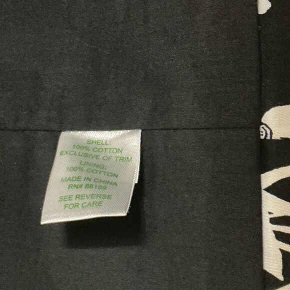 Lilly Pulitzer Crystal Black Strapless Mini Dress Size 4 Late Night Toile Print - Picture 6 of 7